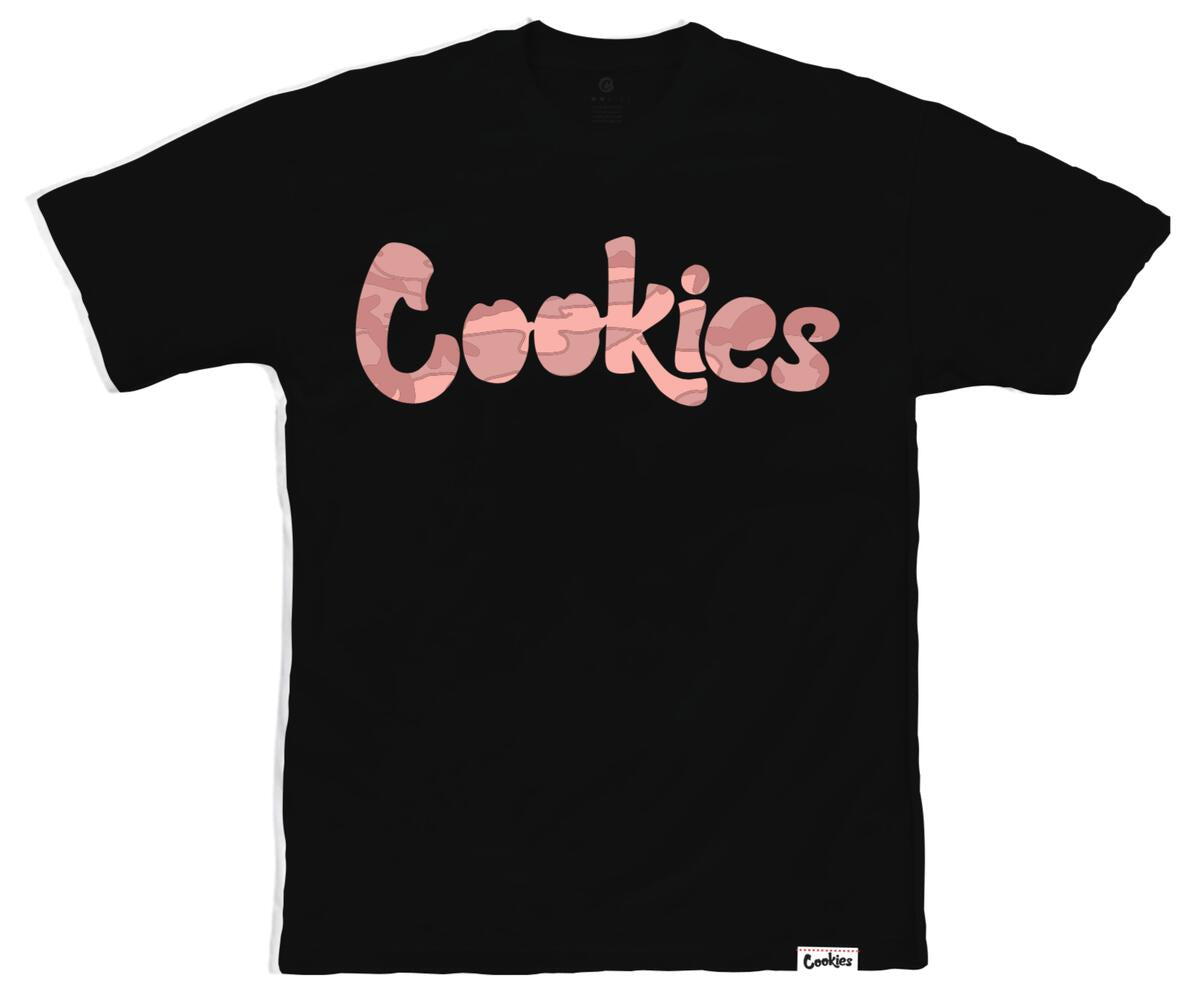 Cookies - Infantry Logo Tee - Black/Dusty Rose - 156OT6018
