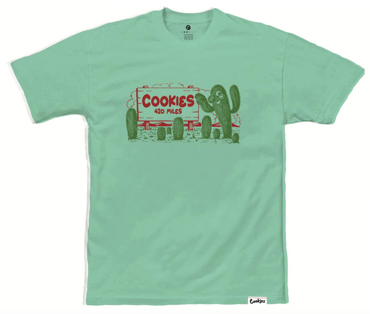 Cookies - Cactus Ranch Tee - Mint - 1560T6412
