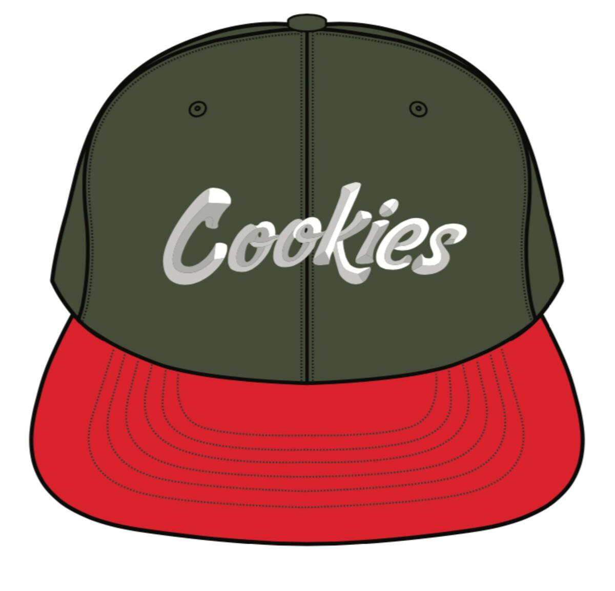 Cookies - Contraband Twill Snapback - Olive - 1560X6048