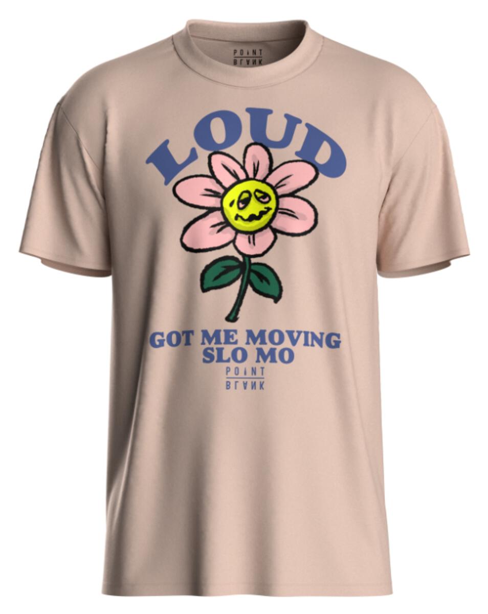 Slow Mo T-shirt - Pale Pink