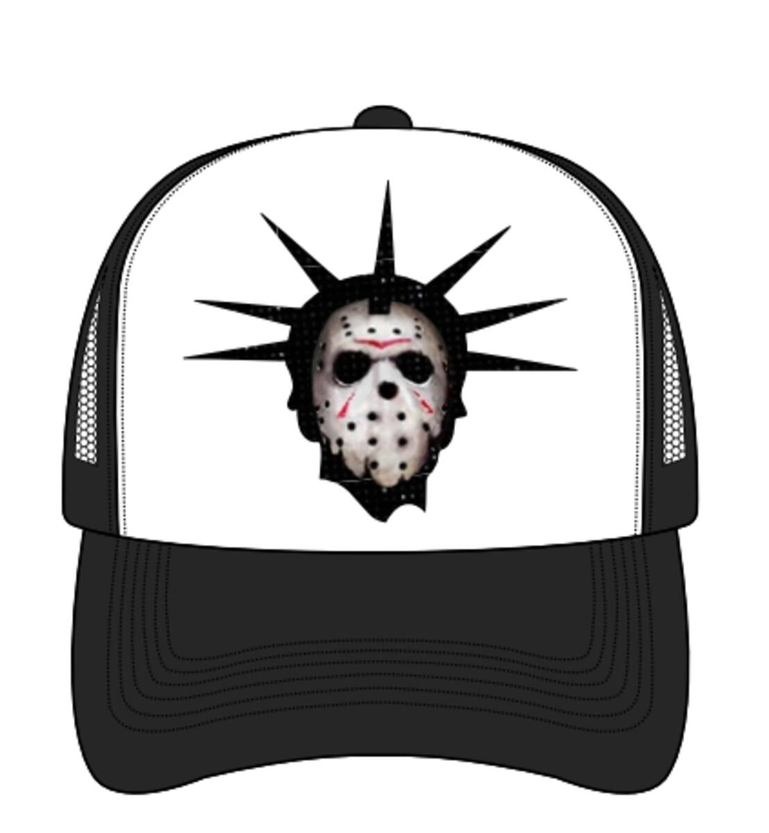 Ghost Town Trucker Hat - Black/White