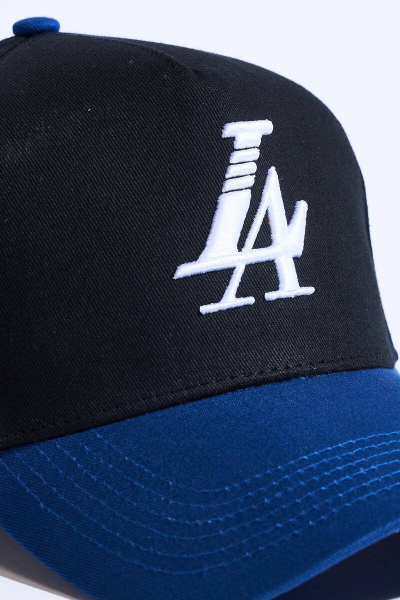 Paradise LA Cap (Black/Blue)