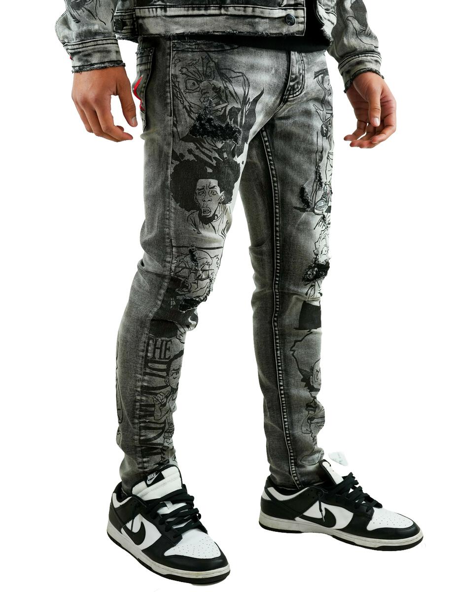 Cotton Jeans Hip Hop Elasticity Denim Jeans Slim Fit Pants for Fashion Boy  - China Camouflage Shorts and Pants price | Made-in-China.com