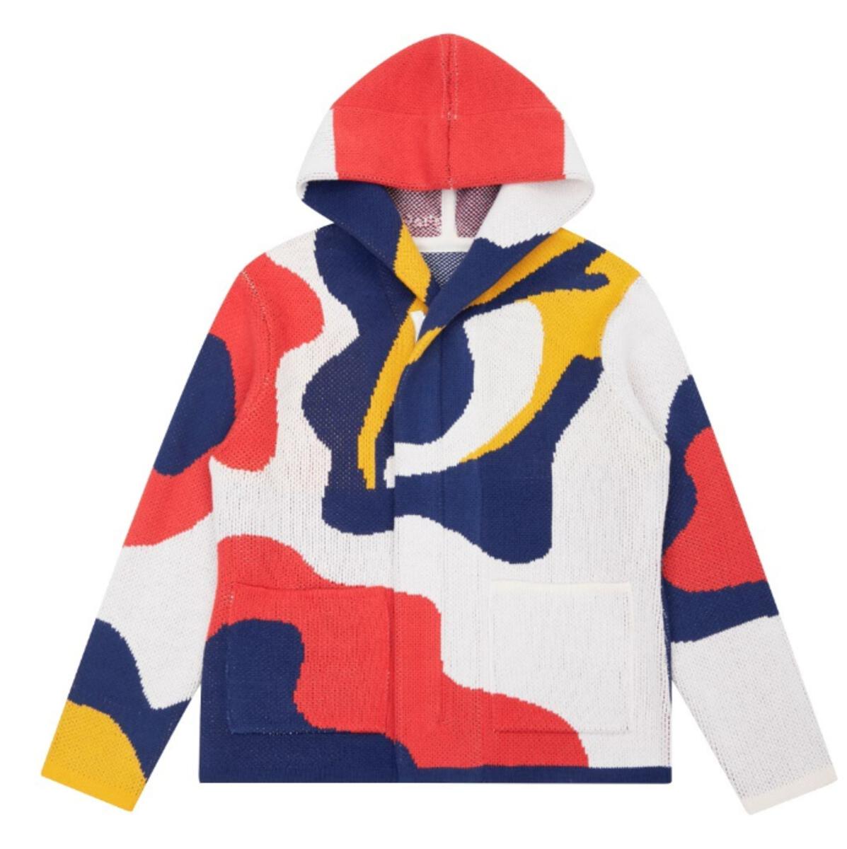 Eye Of A Tiger Cardigan - Navy