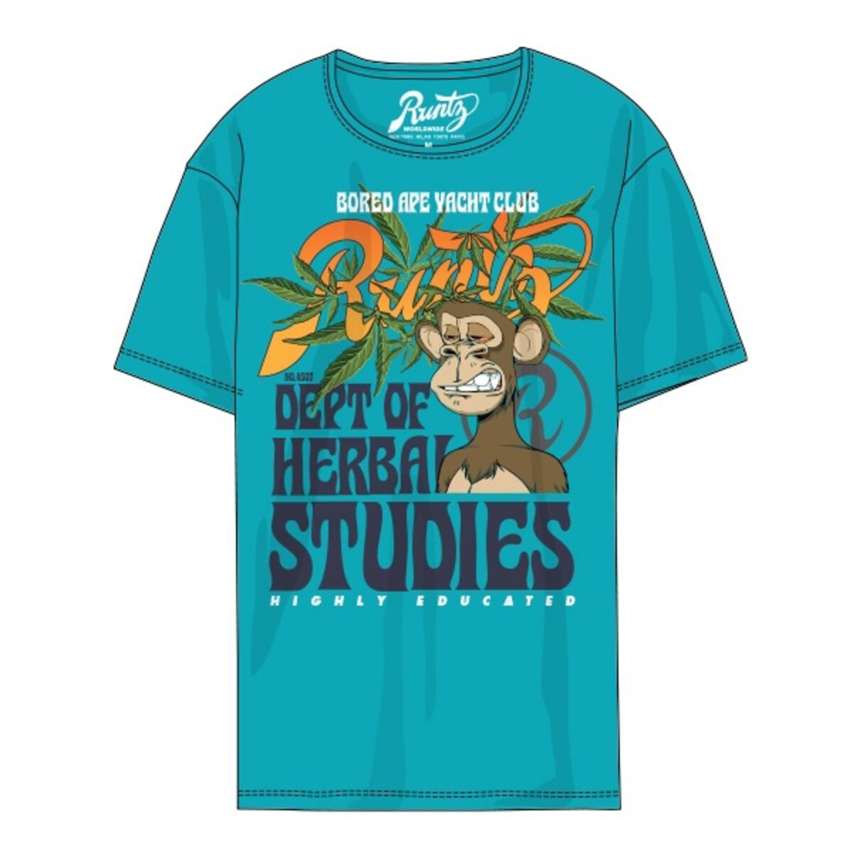 Runtz - Herbal Studies Tee - Teal (222-40423-DTE)