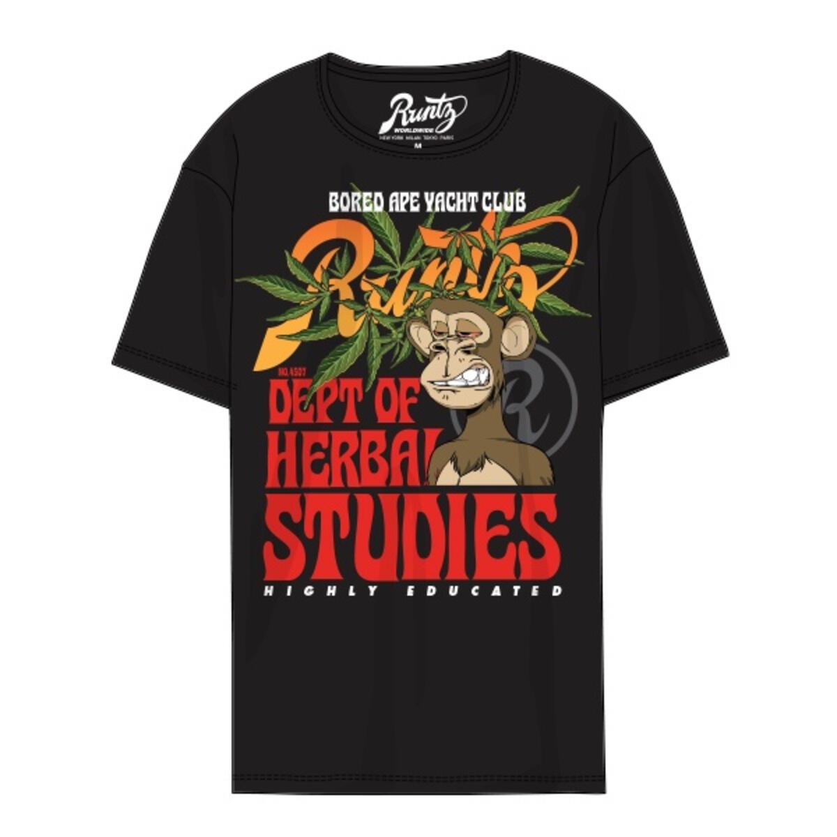 Runtz - Herbal Studies Tee - Black (222-40423-BLK)