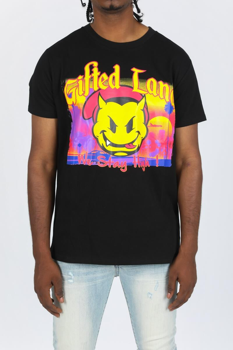 GFTD - Gifted Land T-Shirt - Black