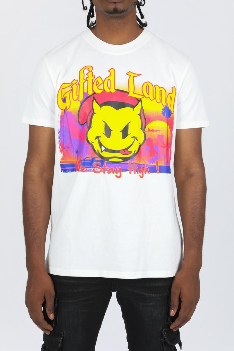 GFTD - Gifted Land T-Shirt - White