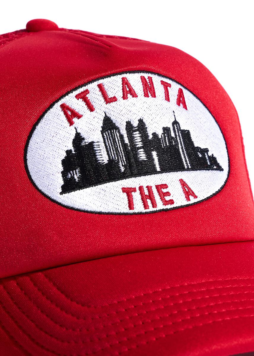 Reference - Skyline Atlanta Trucker - Red (REF175)