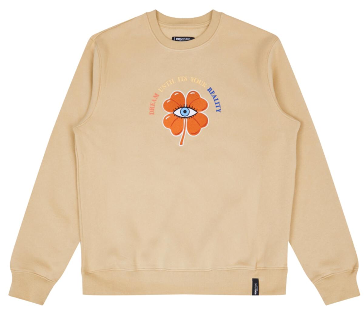 Roku Studio - Dream Crew Neck - Khaki - (RK5480871)