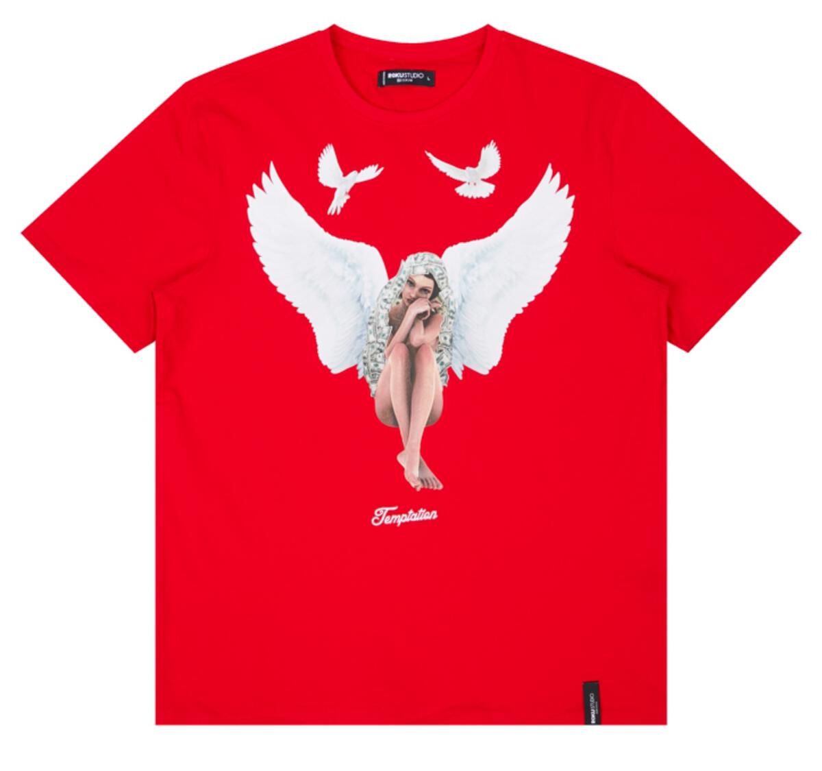 Roku Studio - Temptation Tee - Red - RK1480885