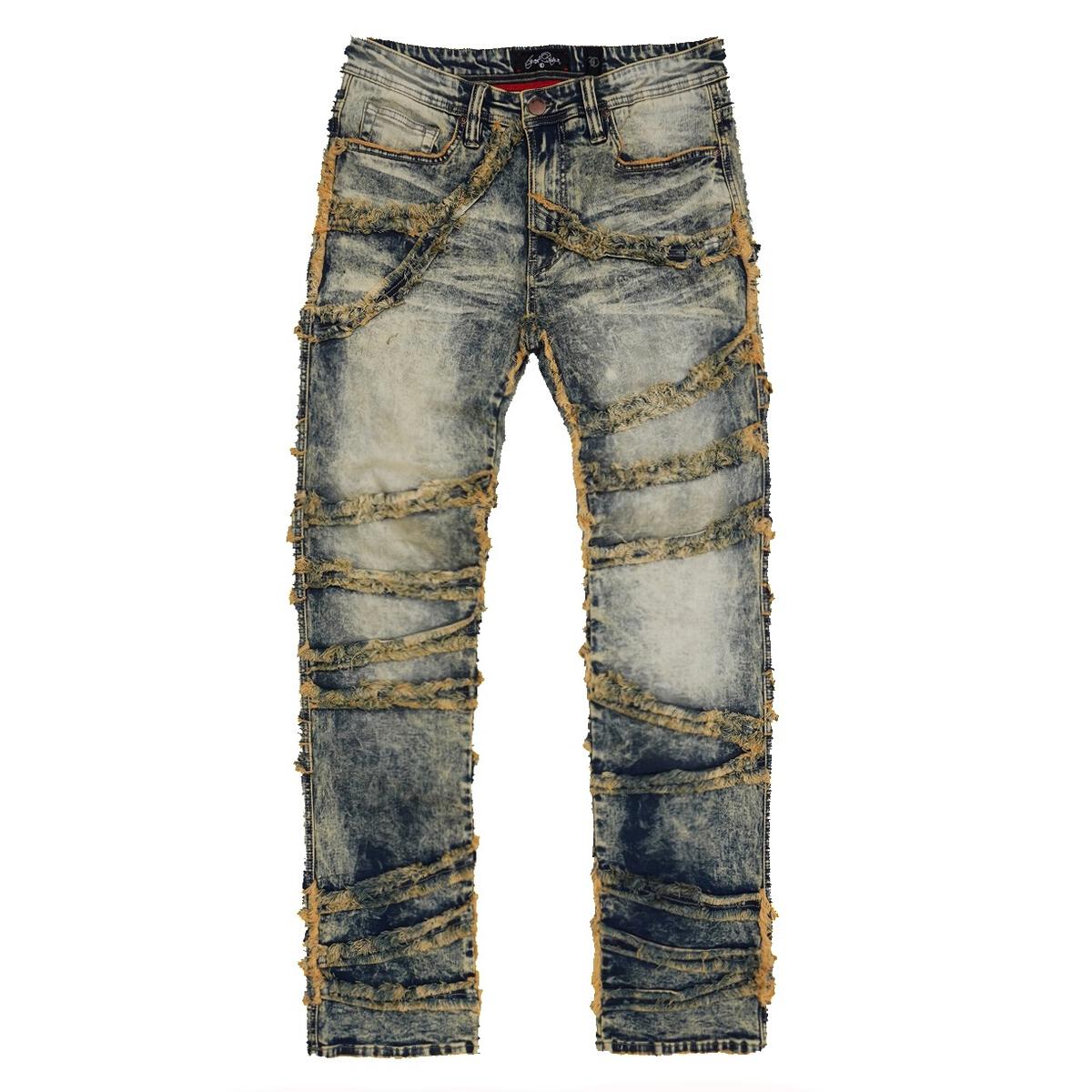 Frost Originals - Leon Stack Jeans - Dirt Wash (F1705)