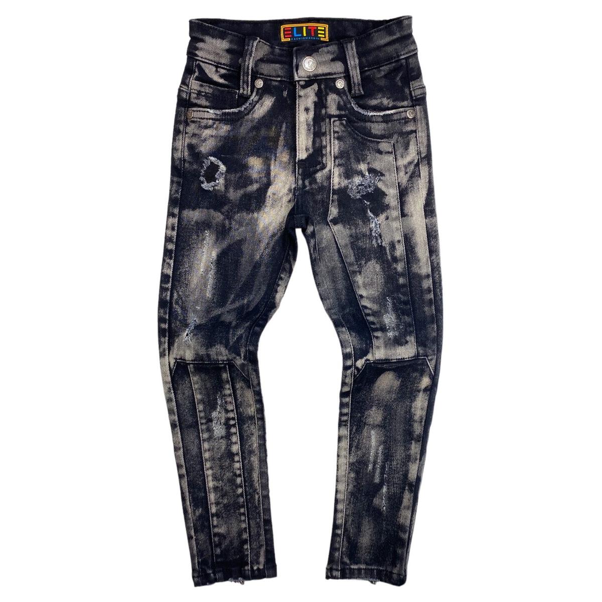 Elite Premium Denim Kids - Bless Up Jeans - Multi Black