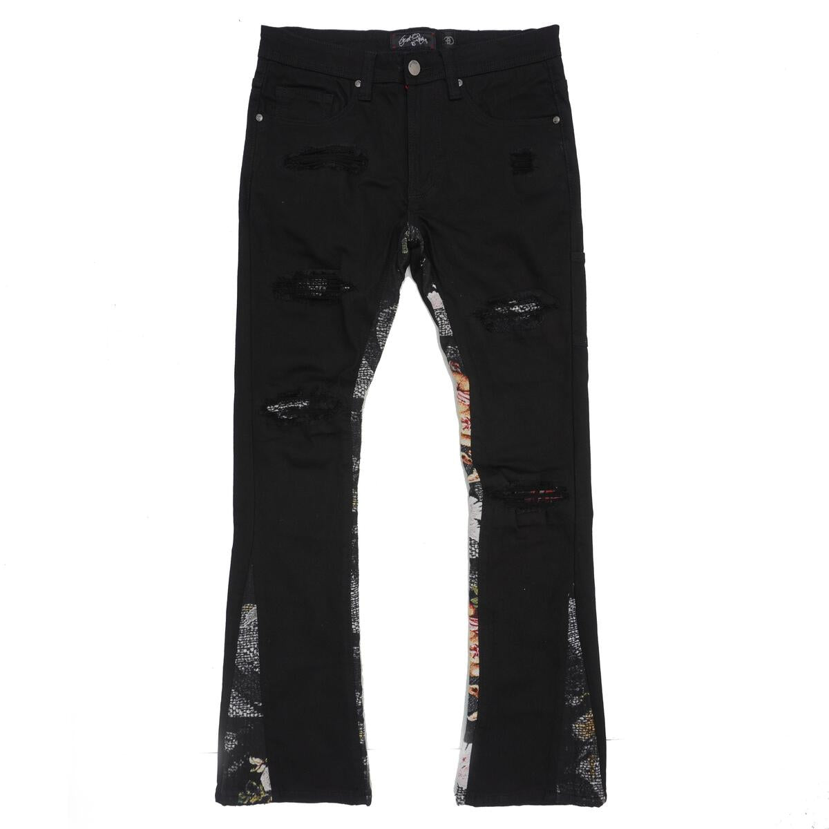Frost Originals - Angel Tapestry Jeans - Black