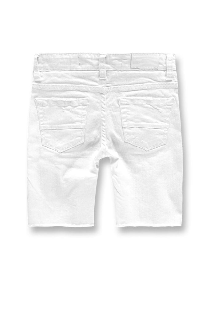 Jordan Craig - Kids Daytona Striped Shorts - White - J3157SAK