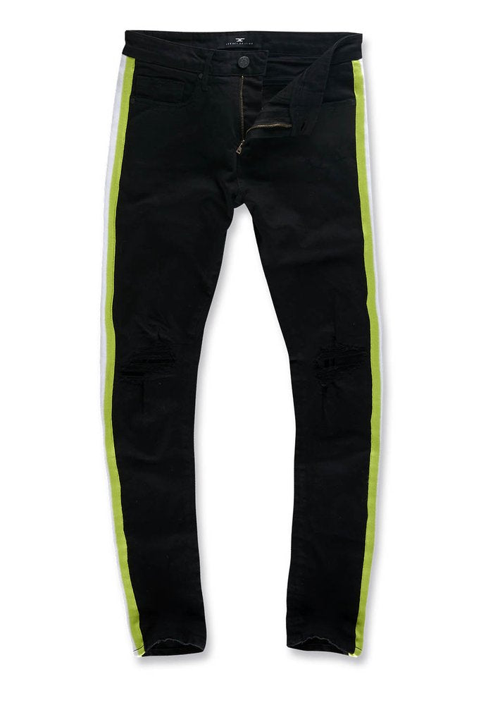 Jordan Craig - Lime Green Stripe - Black Volt - JM3385A