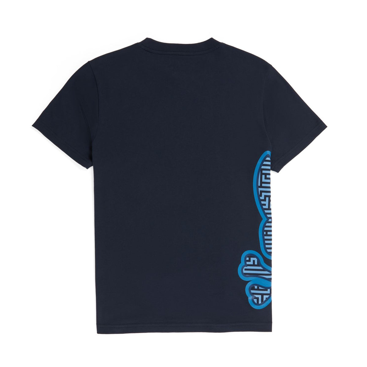 Mens Dammes Graphic Tee - Navy