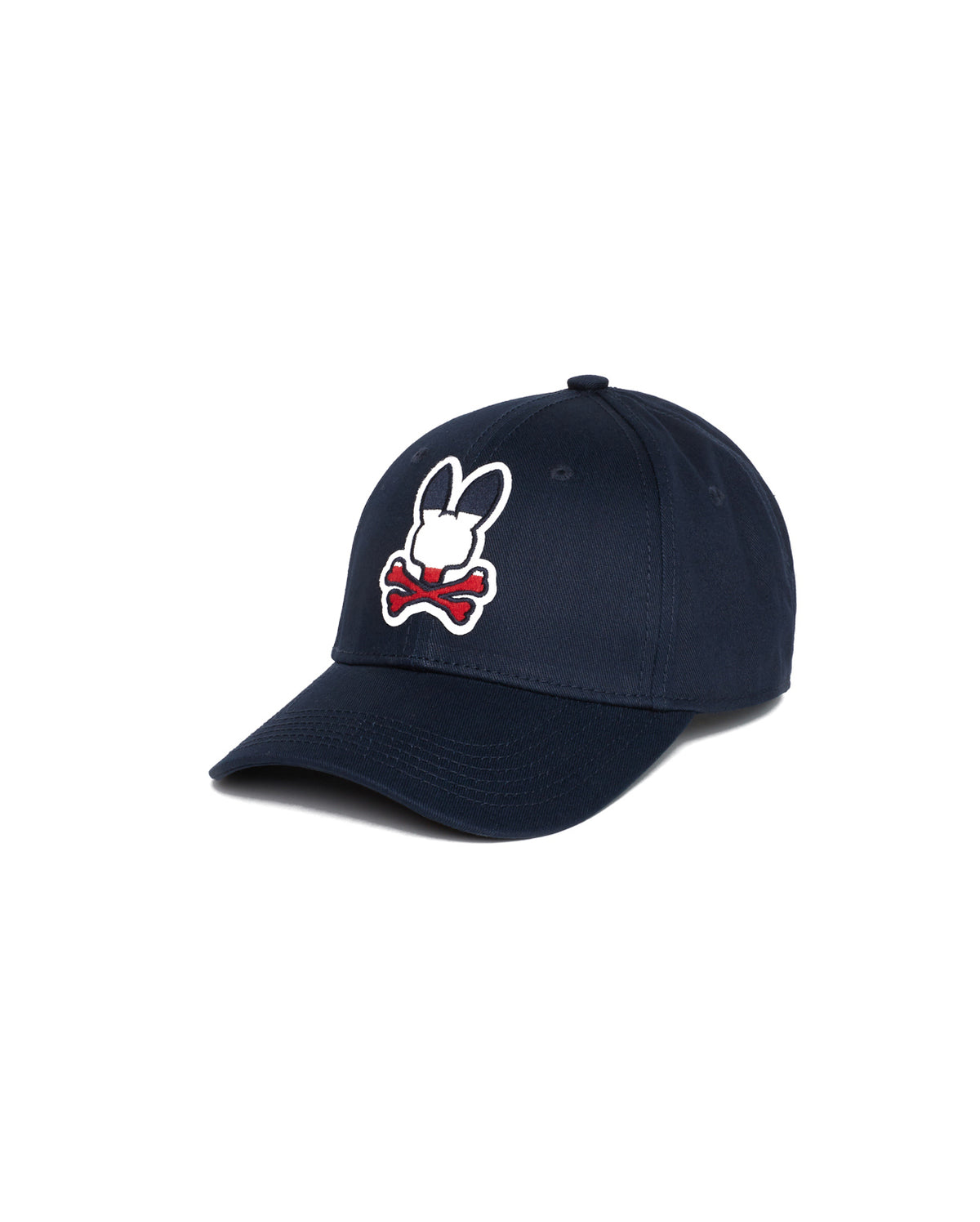 Psycho Bunny-Baseball Cap-Navy Blue-B6A865J1H