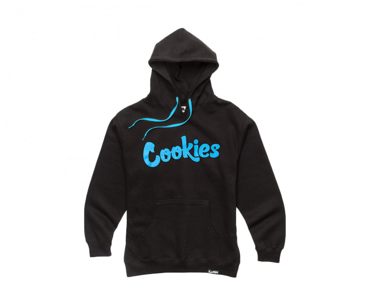 Cookies-Original Mint Fleece Hoodie-Black/Blue