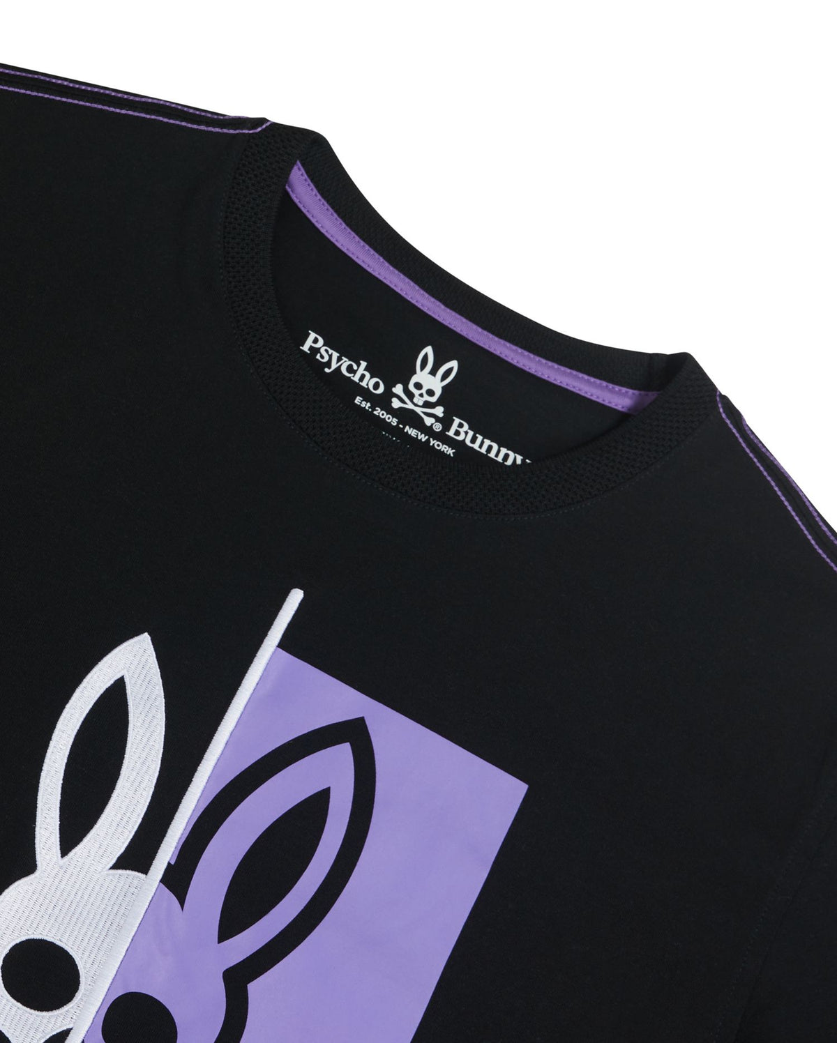 Psycho Bunny-Men's Dovedale Graphic Tee-Black