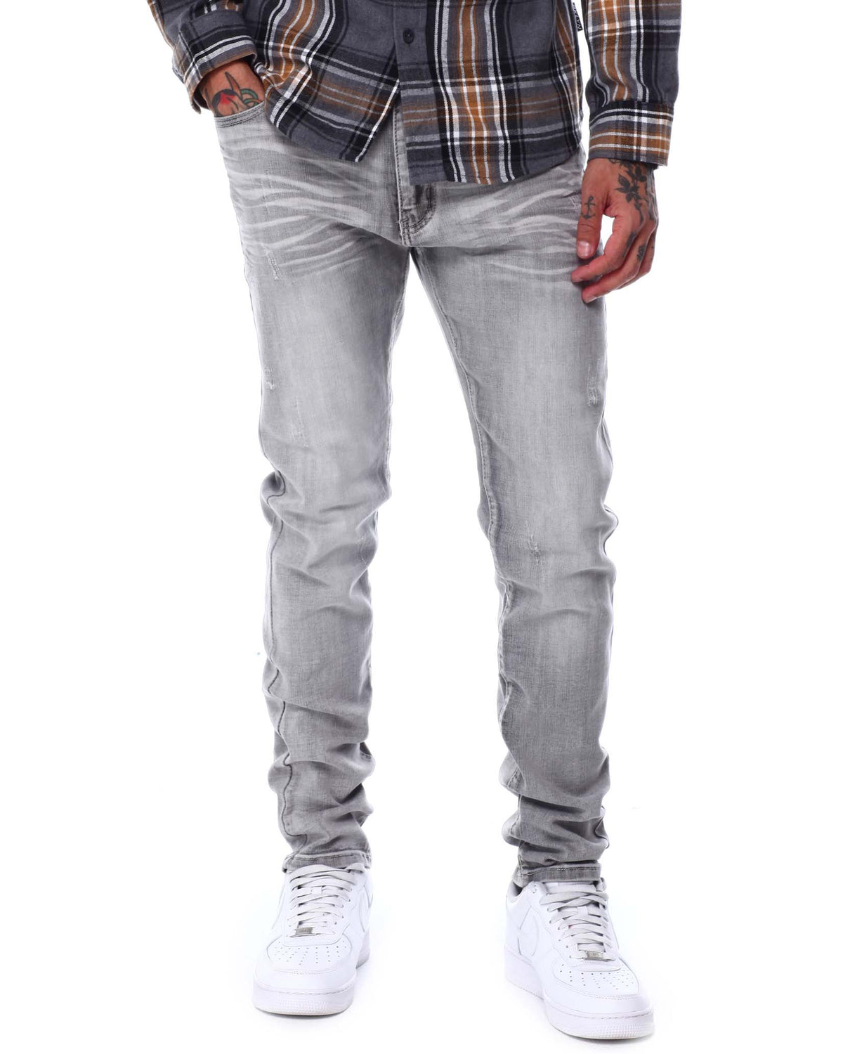 Waimea Basic Jeans-Grey Wash