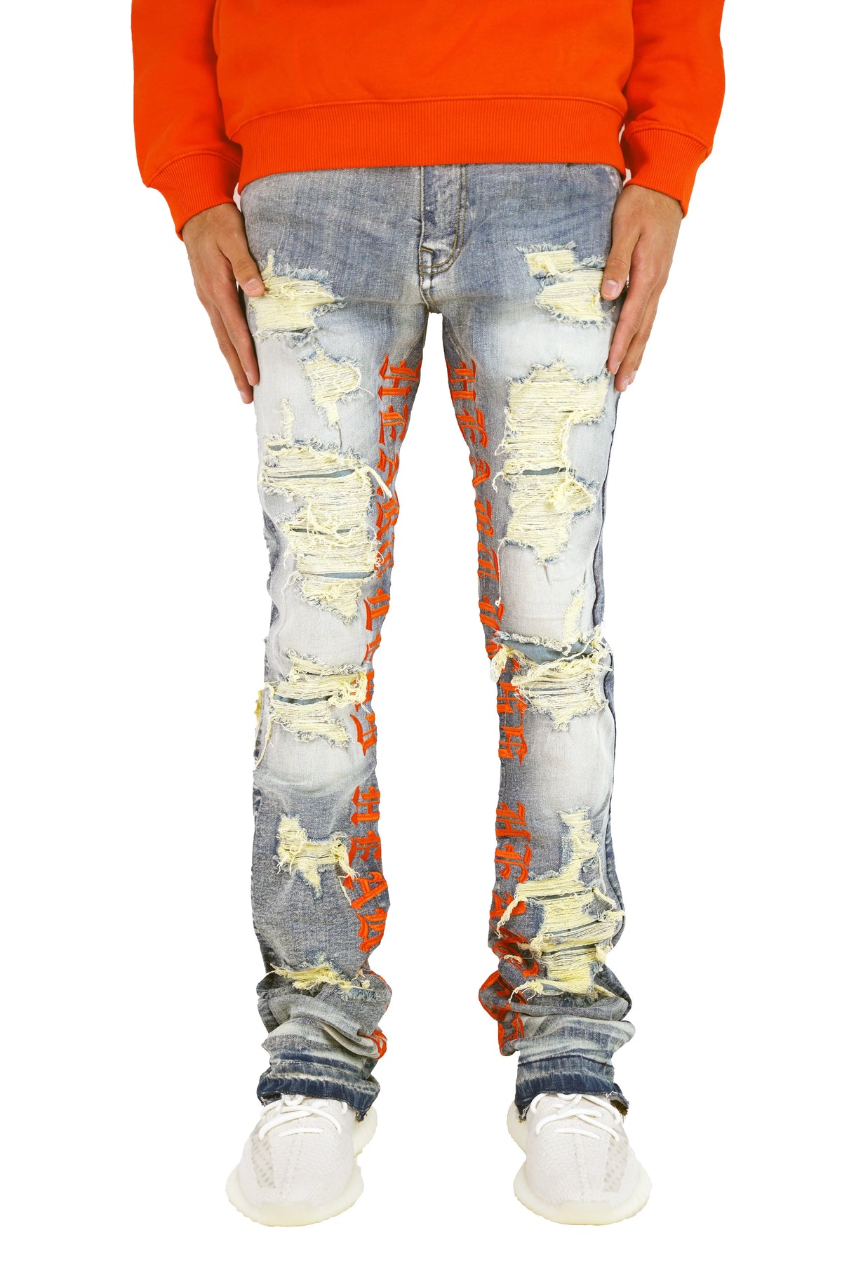 Focus "Heartless" Stacked Denim - Vintage