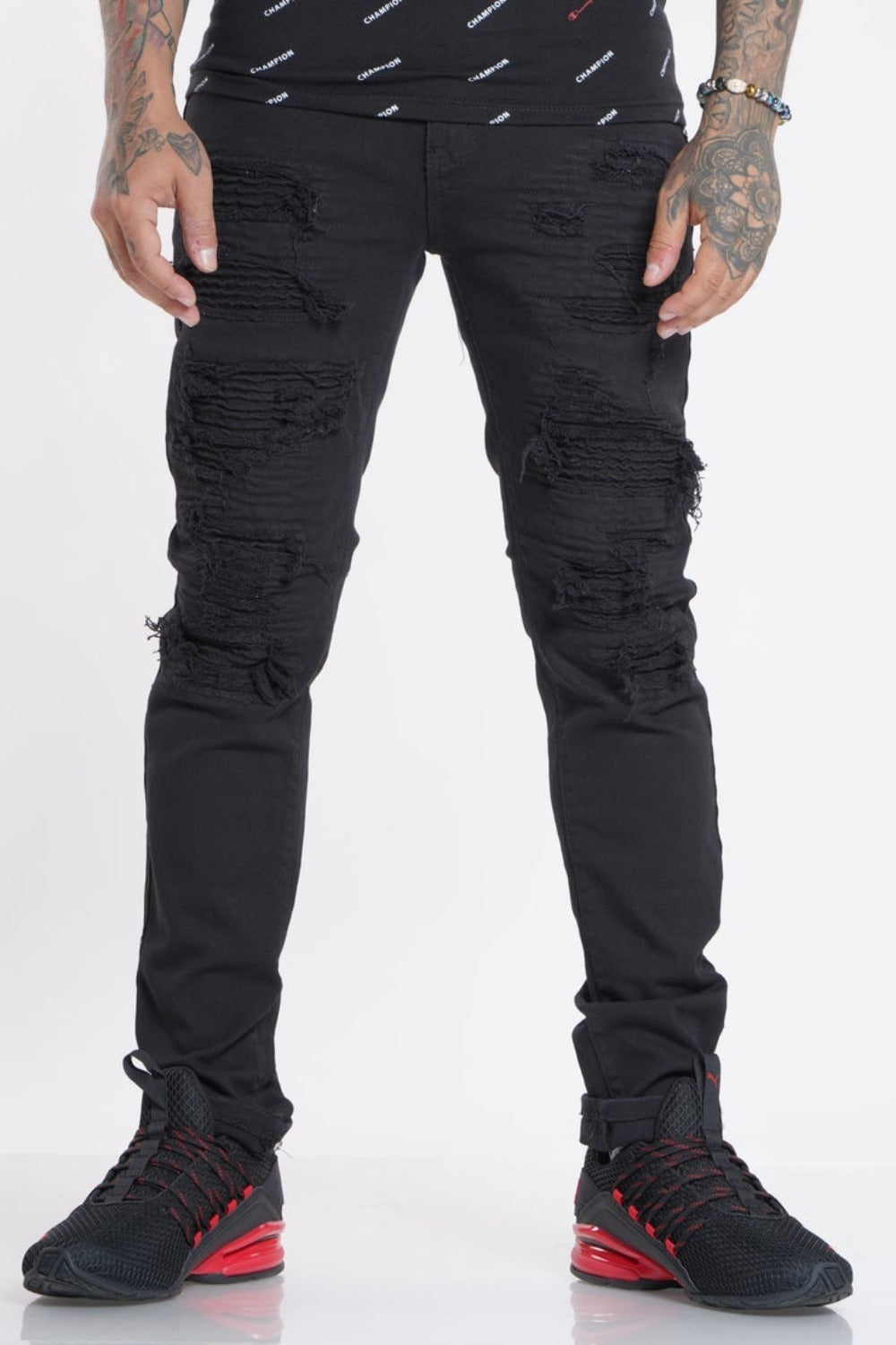 Waimea Rip Motto Jeans-Black