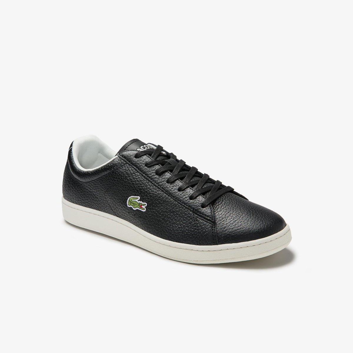 Carnaby Evo Tumbled Leather Sneakers Black & White