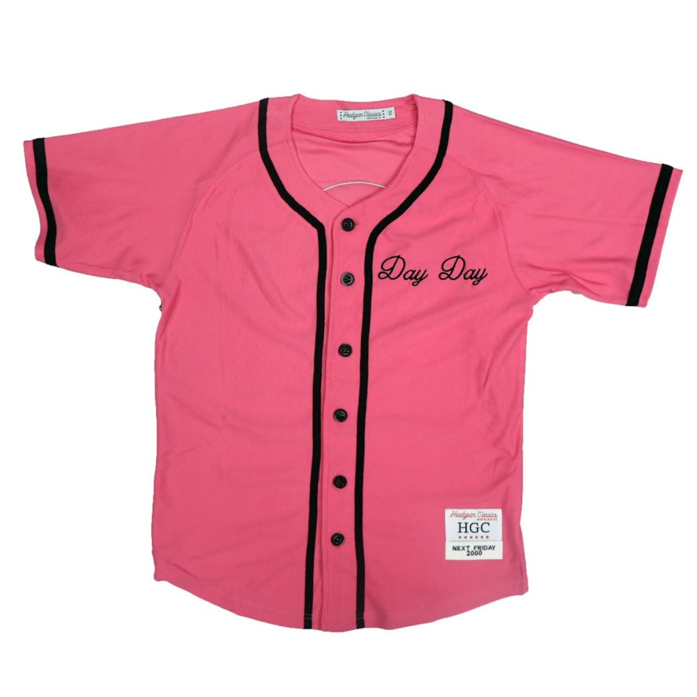 Pinkys Records Shop Baseball Jersey-Pink