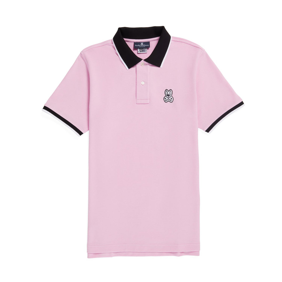 Mens Serge Pique Fashion Polo - Pure Pink