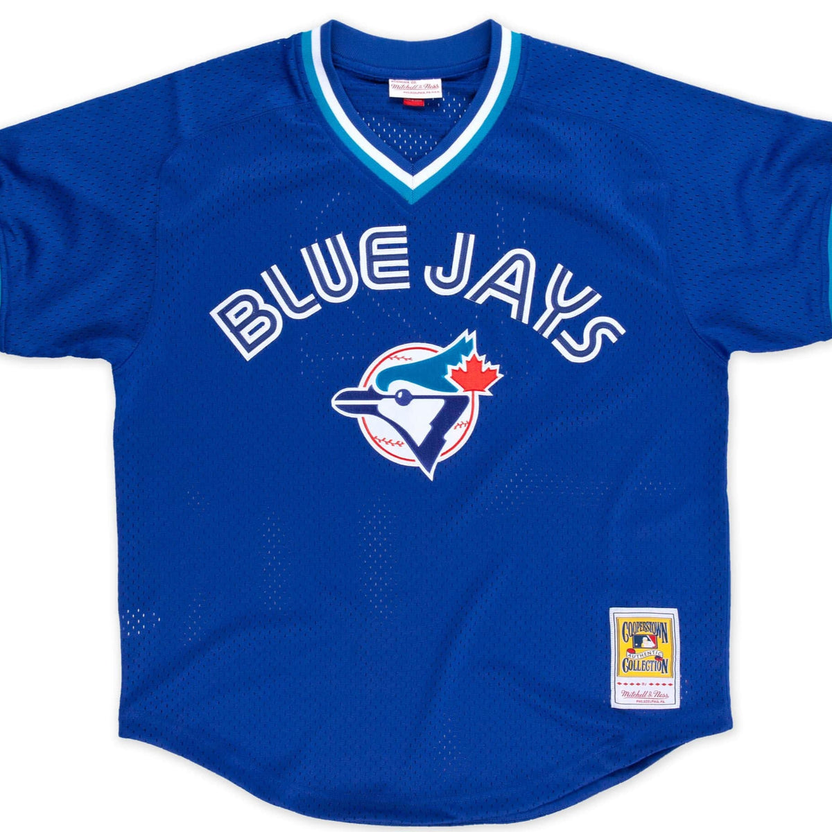 Roberto Alomar 1993 Authentic Mesh BP Jersey Toronto Blue Jays