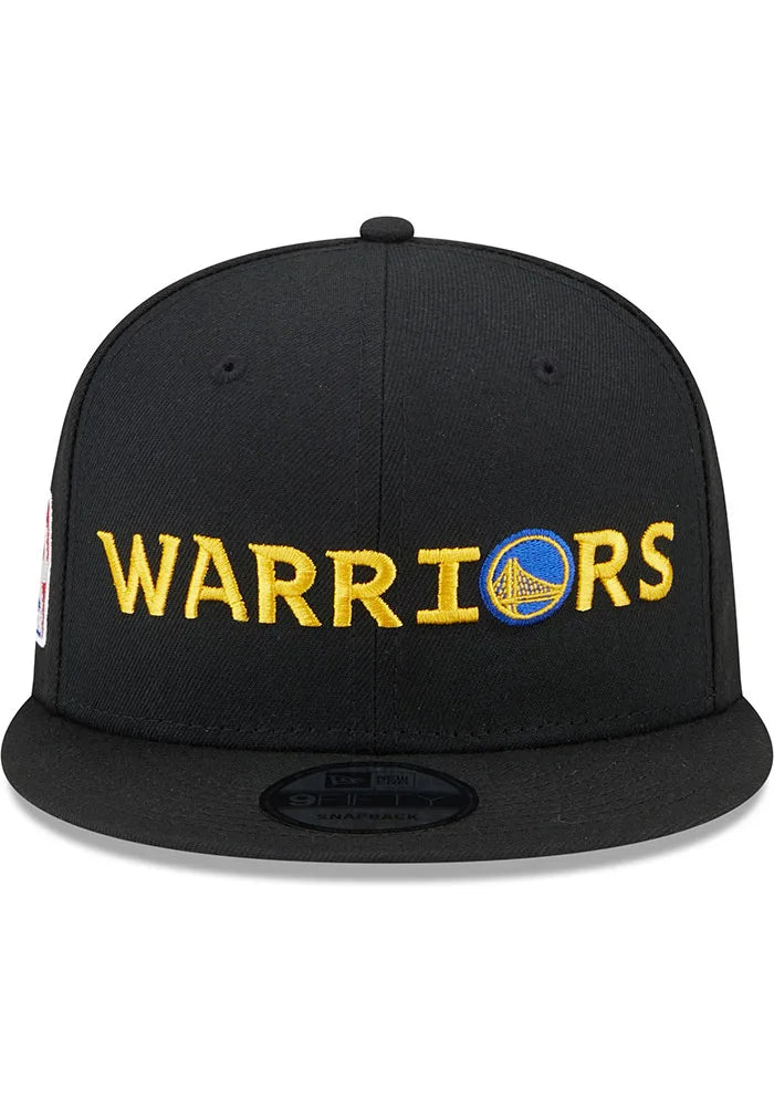 New Era - Warriors Logo Blend Snapback - Black