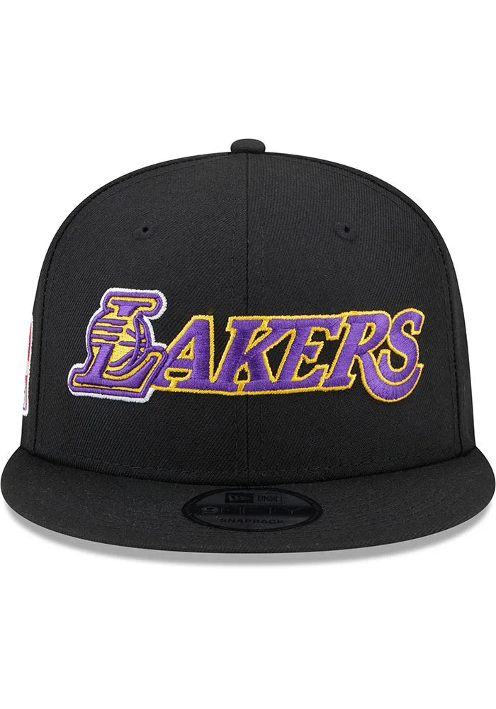 New Era - Lakers Logo Blend Snapback - Black