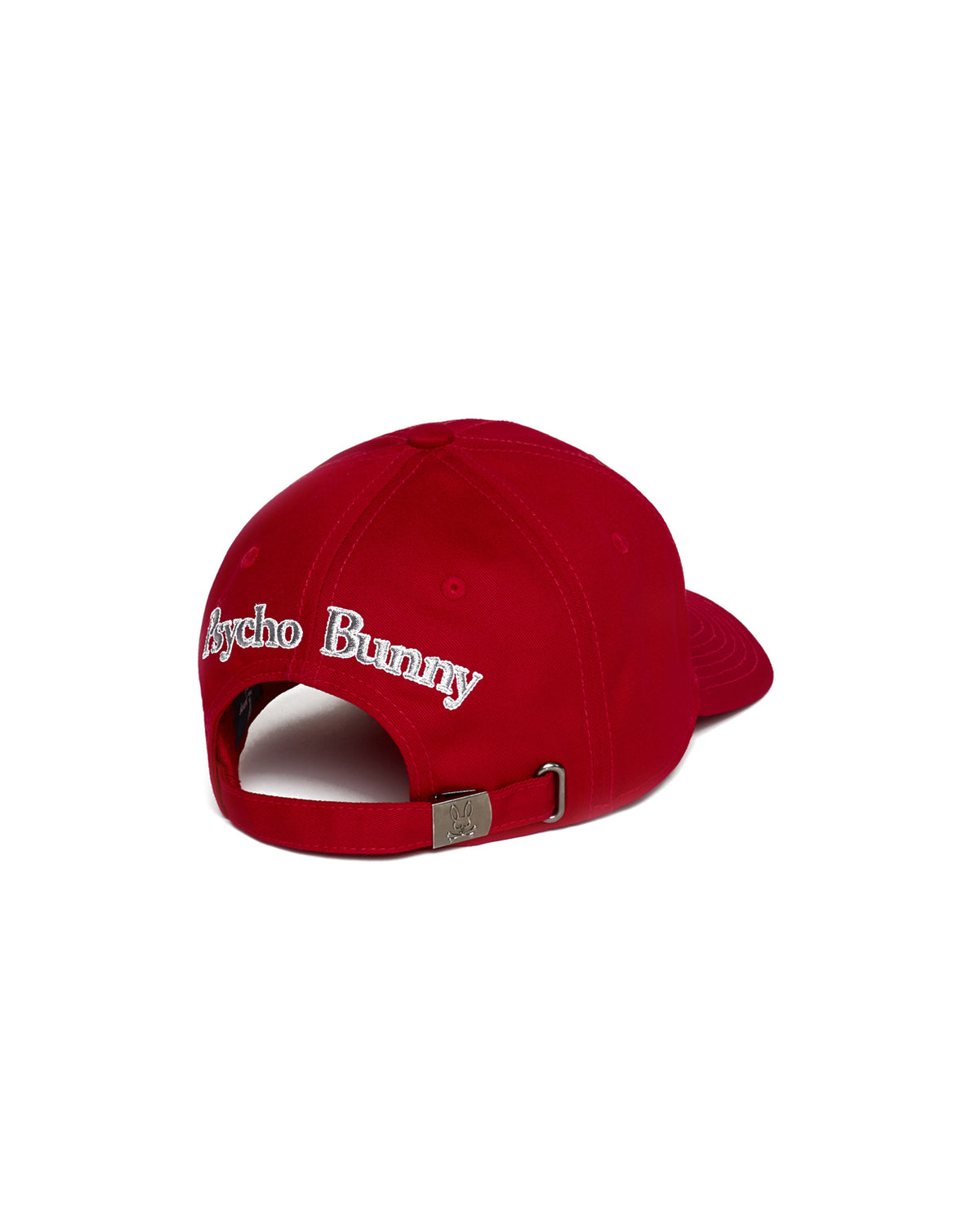 Psycho Bunny-Baseball Cap-Brilliant Red-B6A865J1H