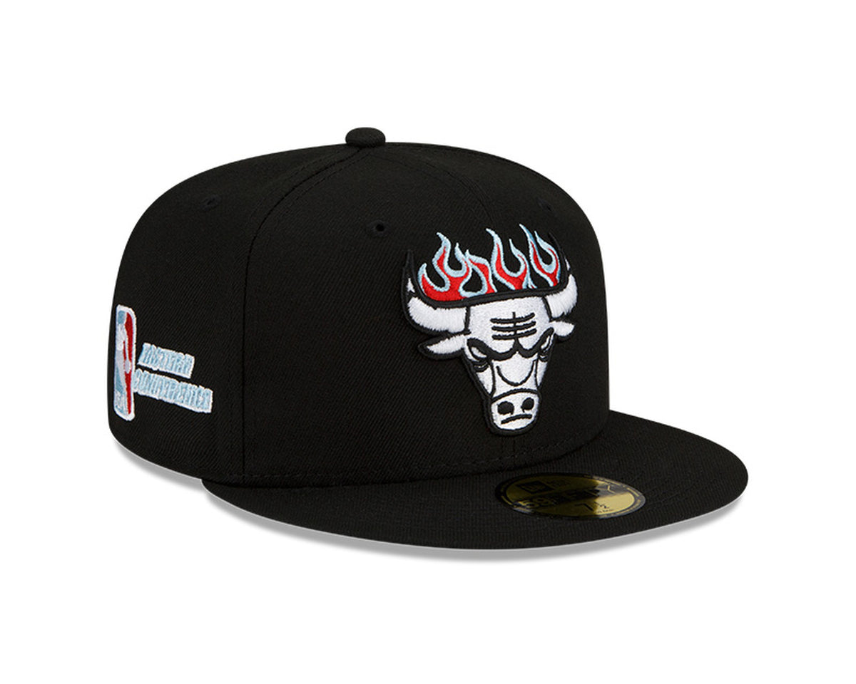 Chicago Bulls Team Fire Snapback Cap