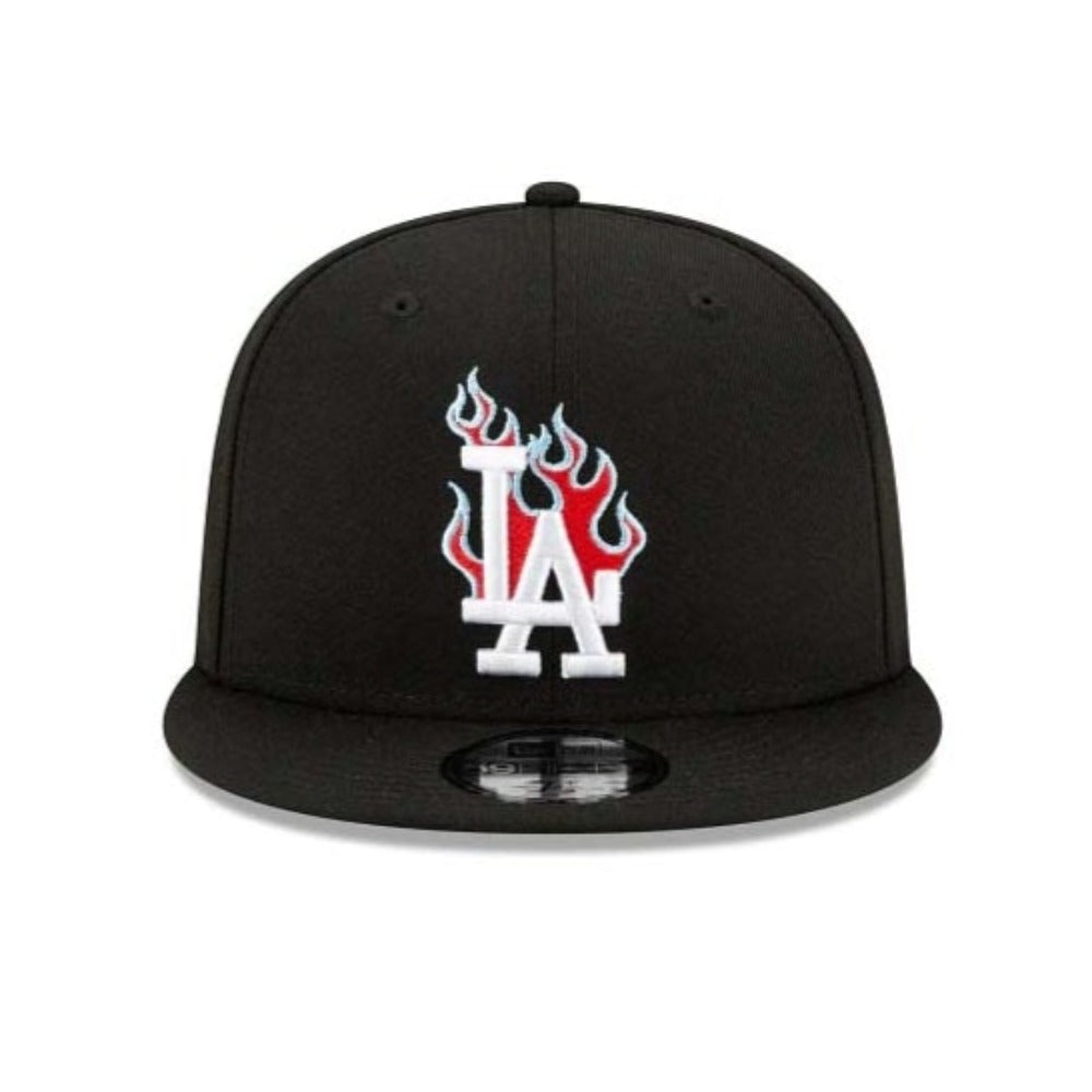 L.A. Dodgers Team Fire Snapback Cap