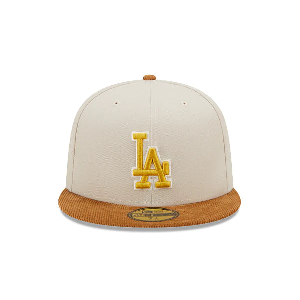 New Era (60296381) - Los Angeles Dodgers Corduroy Visor Fitted Hat