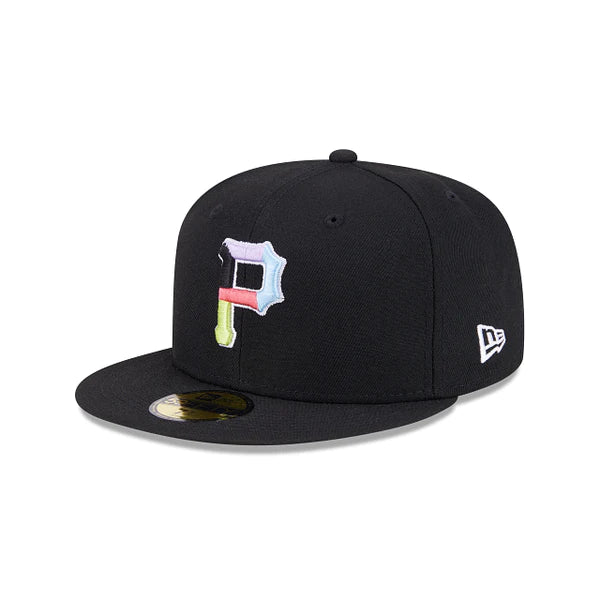 New Era - Pittsburgh Pirates Colorpack Black Fitted Hat