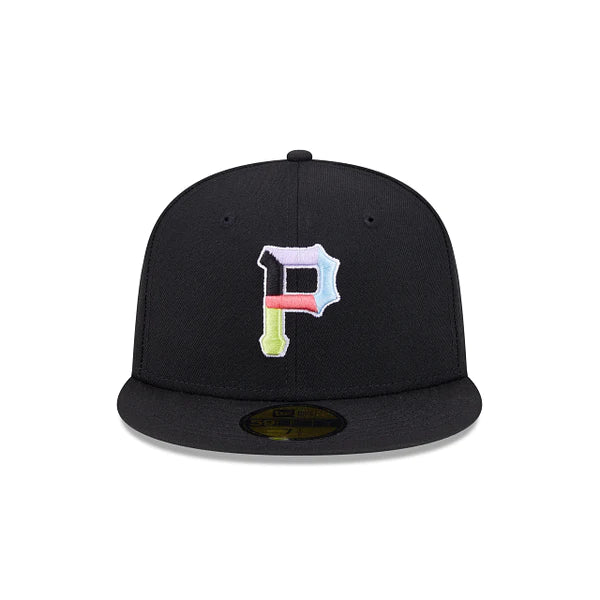 New Era - Pittsburgh Pirates Colorpack Black Fitted Hat