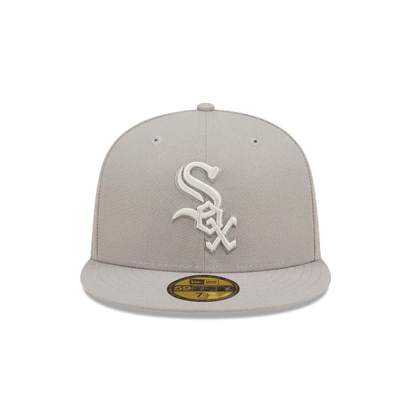 New Era - White Sox Monocamo Fitted Hat - Gray