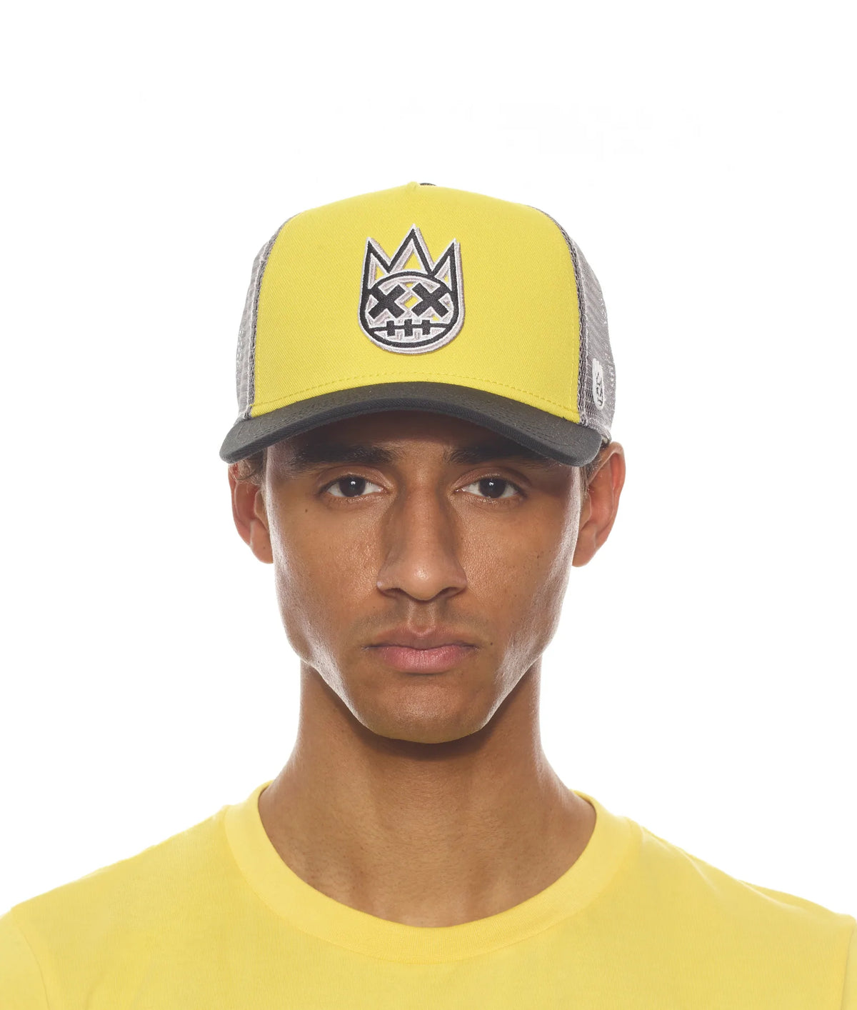 Cult Of Individuality - Clean Logo Mesh Hat In Maize