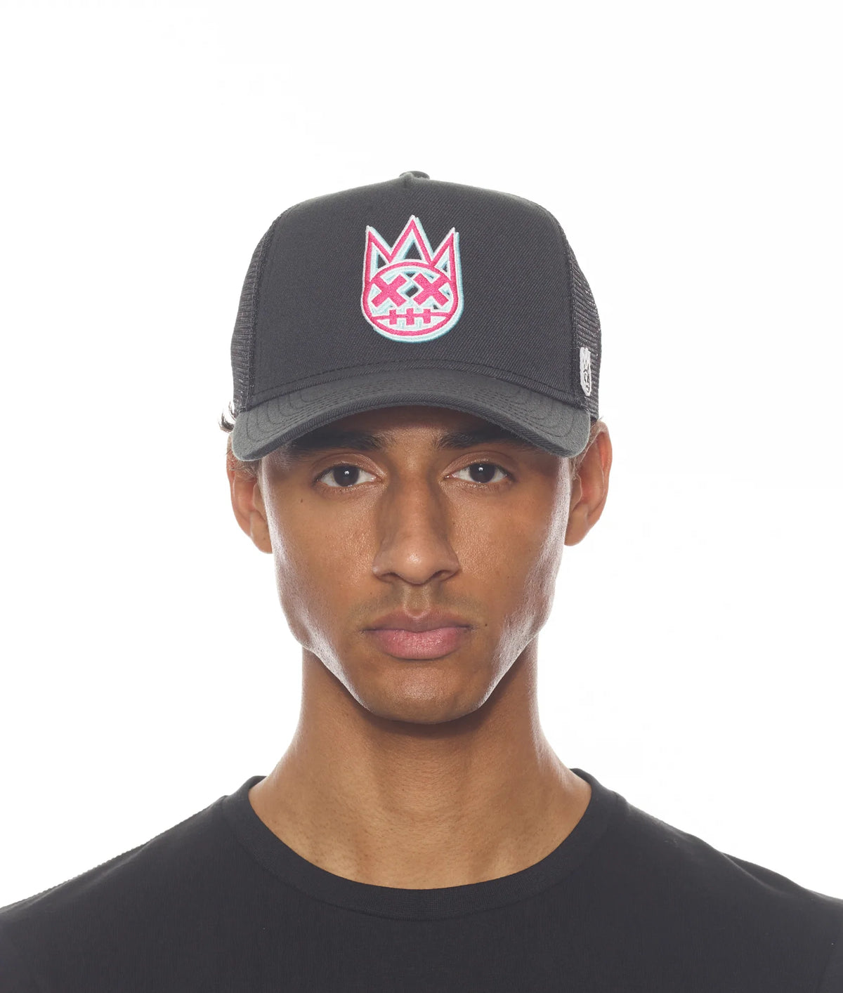 Cult Of Individuality - Clean Logo Mesh Hat In Black
