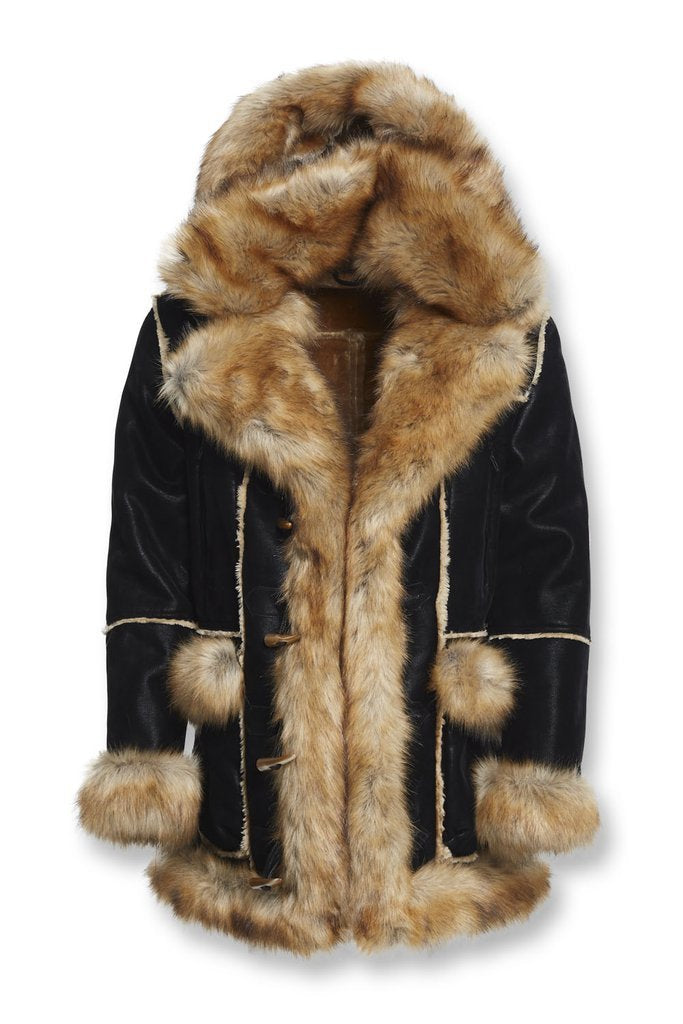 Jordan craig discount black shearling