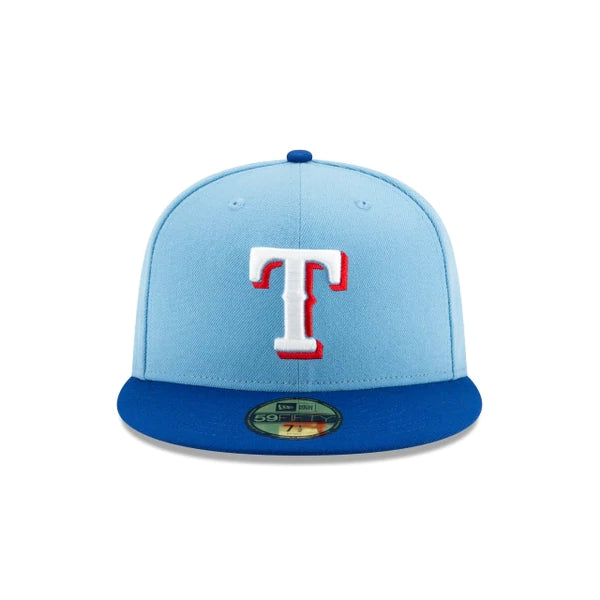 Texas Rangers Authentic Collection Alt 2 59FIFTY Fitted Hat - Blue