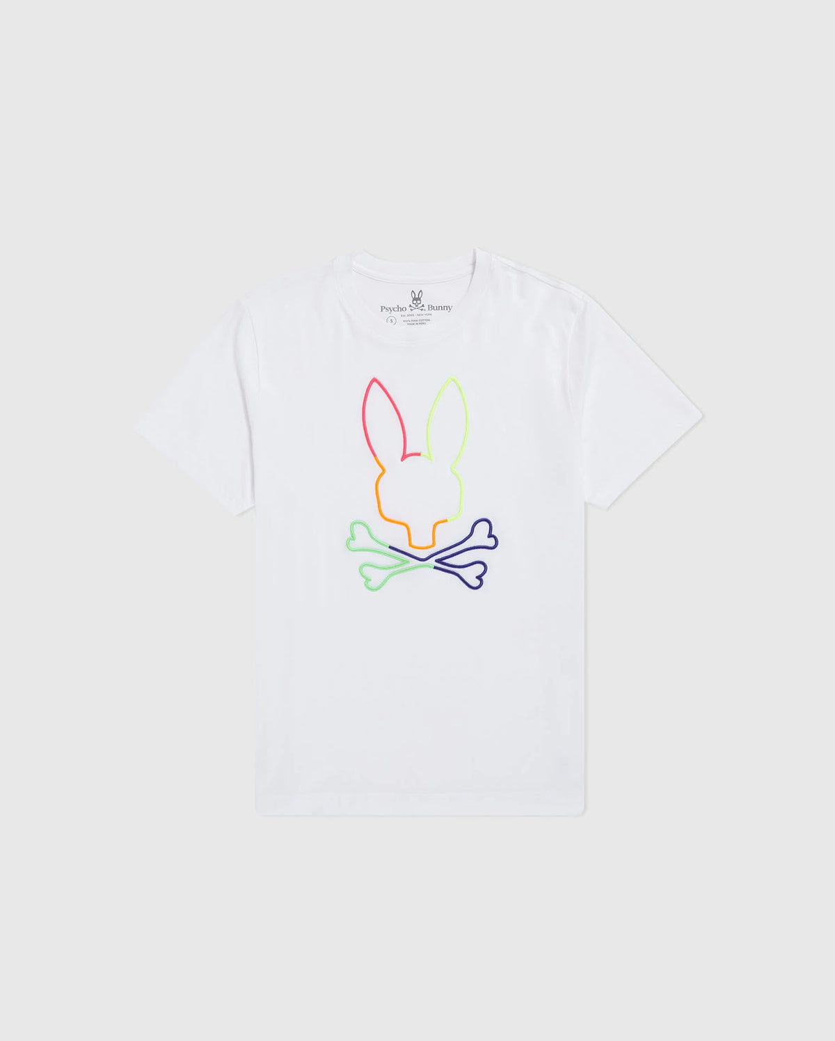 Kids Leo Bunny Tee - White