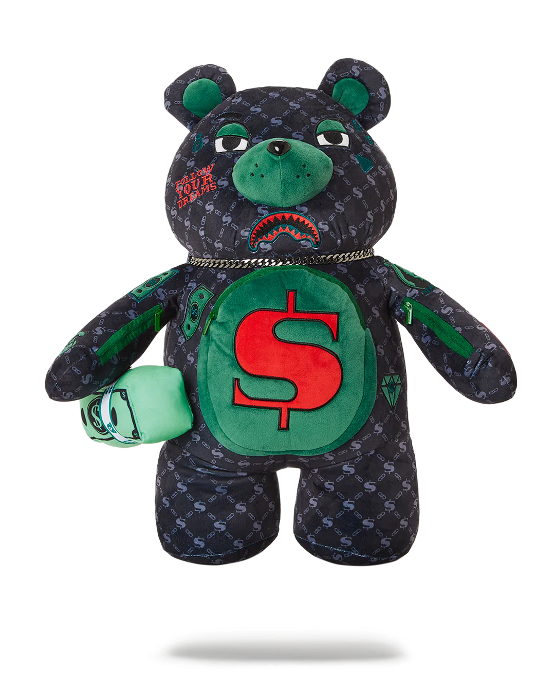 Dinero Moneybear Teddybear Backpack