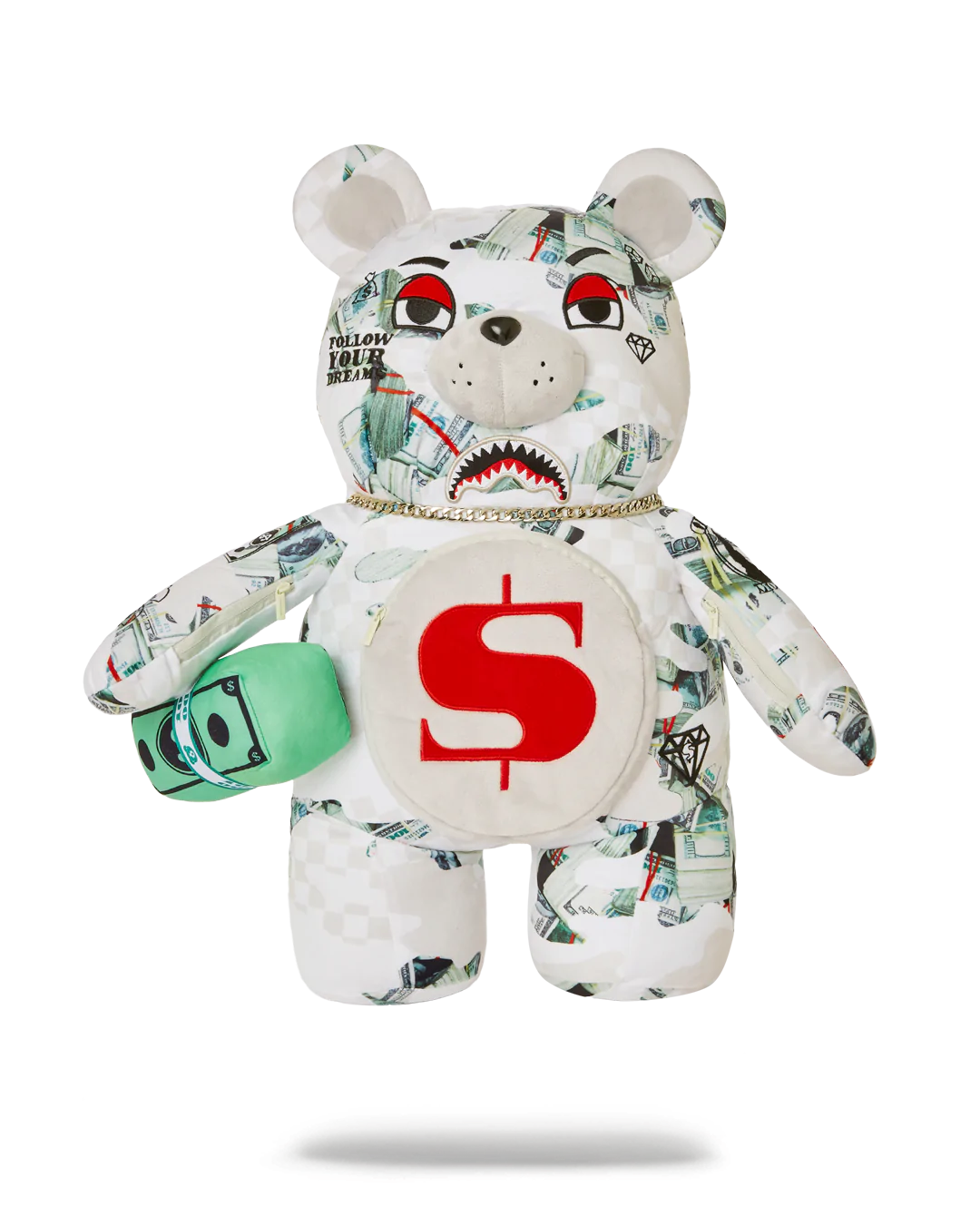 Ferociou$ Moneybear Teddybear Backpack
