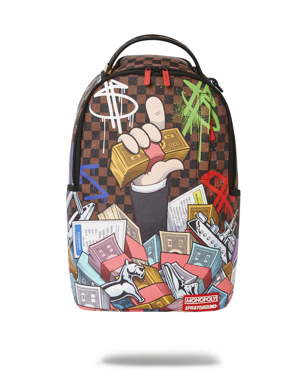 Monopoly Can Never Be Too Rich Backpack