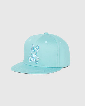 Psycho Bunny (B6A164W1HT) - Gresham Embroidered Baseball Cap - Coastal Blue