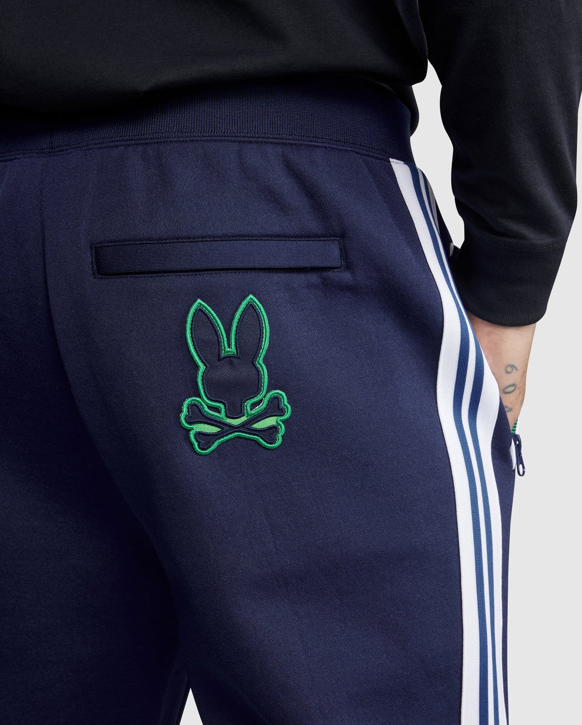 Psycho Bunny-Mapperley&Matlock Zip Up Sweatshirt Set-Admiral Blue